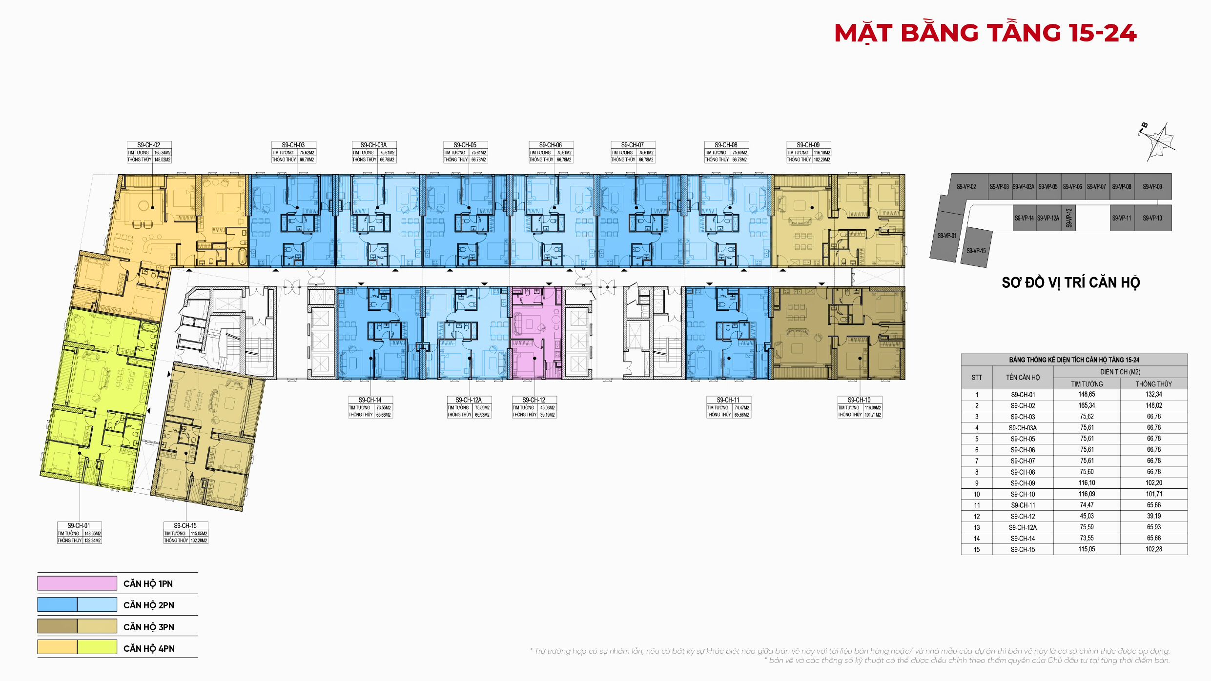 Mặt Bằng Block V9 Sunshine Sky City (1)