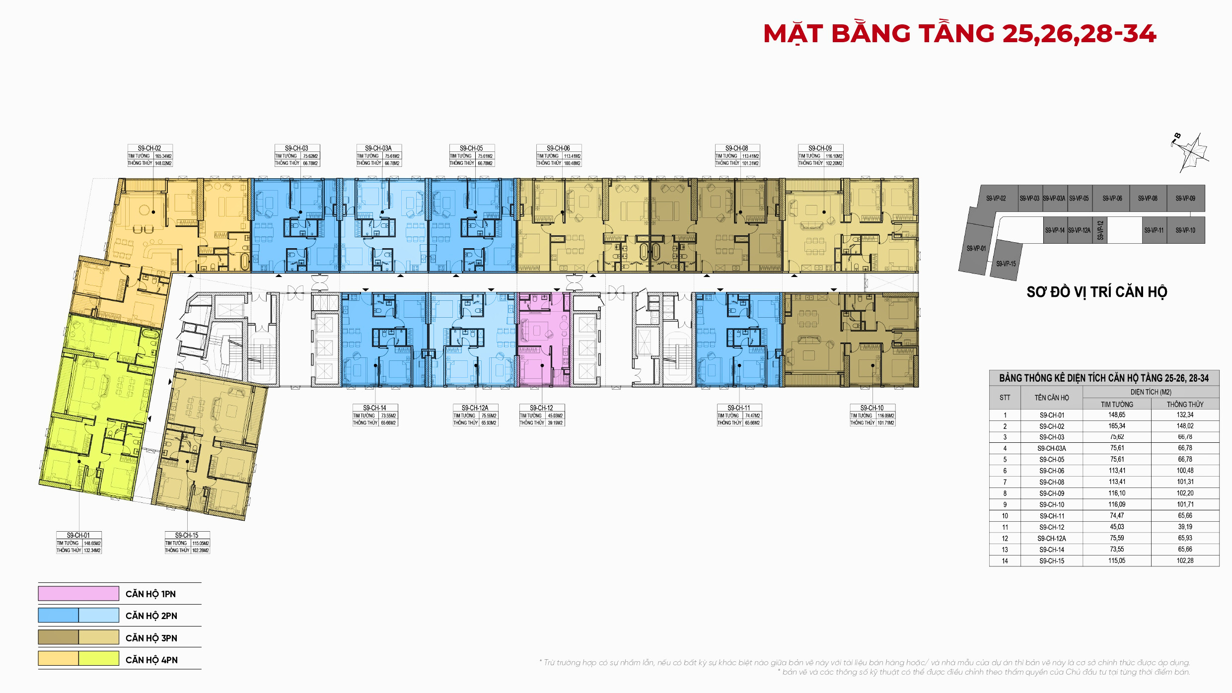 Mặt Bằng Block V9 Sunshine Sky City (4)