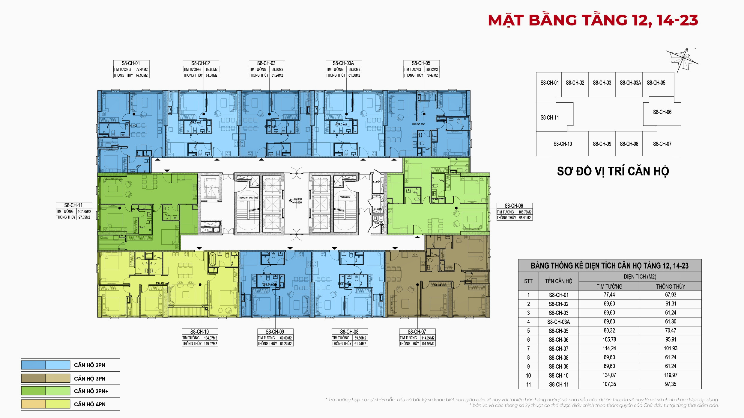 Mặt Bằng V8 Sunshine Sky City (1)