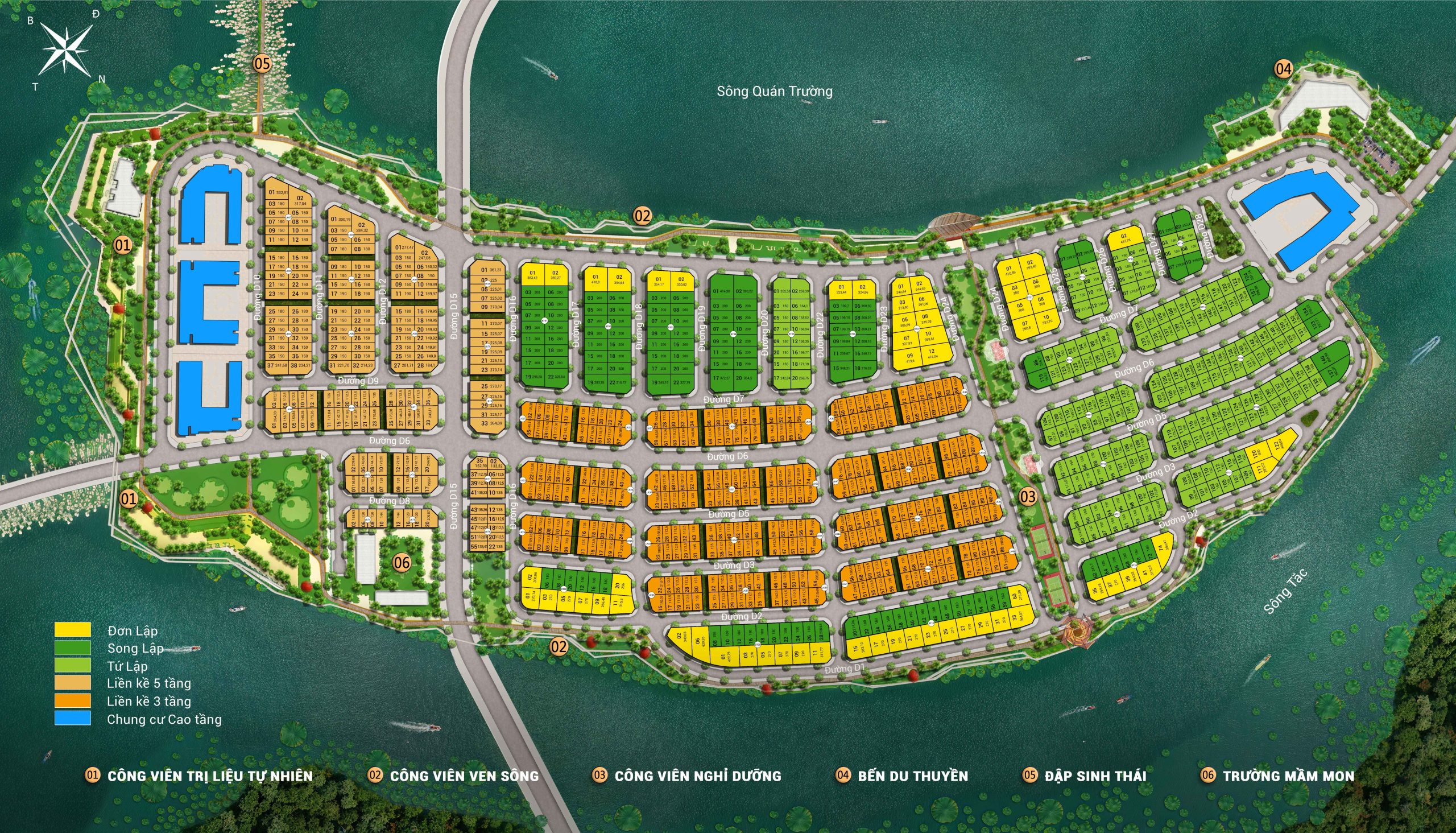 Mặt Bằng Charmora City 1